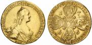 10 roubles 1766 year