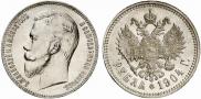 1 rouble 1904 year