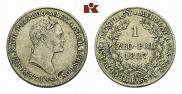 1 злотый 1827 года