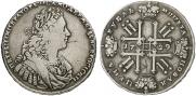 1 рубль 1729 года