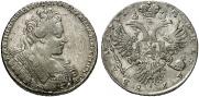 1 rouble 1731 year