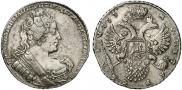 1 рубль 1733 года