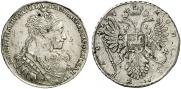1 рубль 1734 года