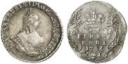 Grivennik 1756 year