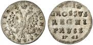 2 grosze 1761 year