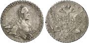 1 rouble 1768 year
