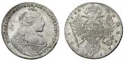 1 rouble 1734 year
