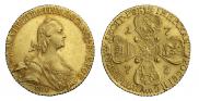10 roubles 1773 year