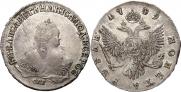 1 rouble 1749 year