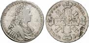 1 рубль 1729 года