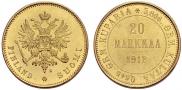20 markkaa 1912 year