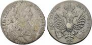 1 rouble 1712 year