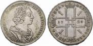 1 rouble 1724 year