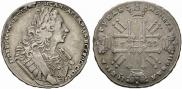 1 рубль 1729 года