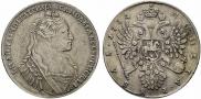 1 rouble 1734 year