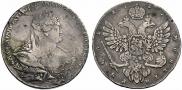 1 рубль 1737 года