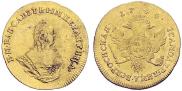 1 ducat 1744 year