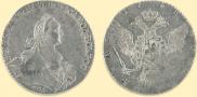 1 rouble 1768 year