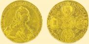 10 roubles 1774 year