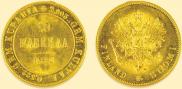 10 markkaa 1882 year