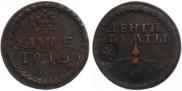 Beard token coin 1705 year