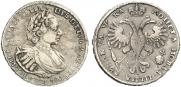1 rouble 1721 year