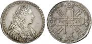 1 рубль 1729 года