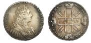 1 рубль 1729 года