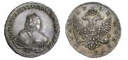 1 rouble 1752 year