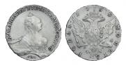 1 rouble 1758 year