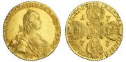 10 roubles 1773 year