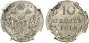 10 groszy 1816 year