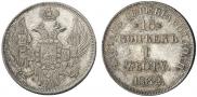 15 копеек - 1 злотый 1832 года