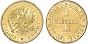 10 markkaa 1882 year