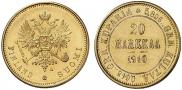 20 markkaa 1910 year