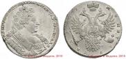1 rouble 1731 year
