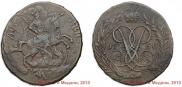 2 kopecks 1758 year