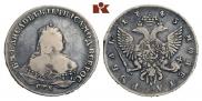 1 рубль 1745 года