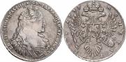 1 рубль 1737 года