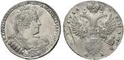 1 рубль 1733 года
