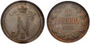 10 pennia 1915 year