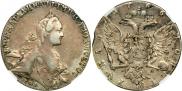 1 rouble 1766 year