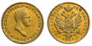 25 złotych 1825 year