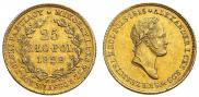 25 złotych 1829 year