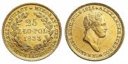 25 złotych 1833 year
