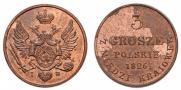 3 grosze 1826 year