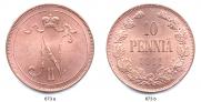 10 pennia 1911 year