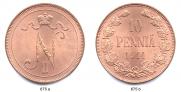 10 pennia 1914 year