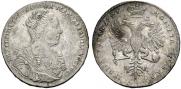 1 rouble 1727 year