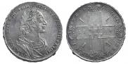 1 rouble 1724 year